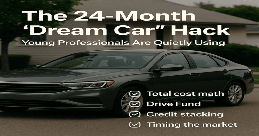 The 24-Month “Dream Car” Hack Young Professionals Are Quietly Using