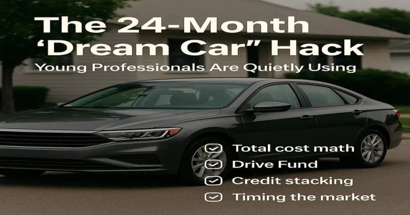 The 24-Month “Dream Car” Hack Young Professionals Are Quietly Using